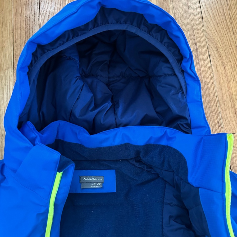 Eddie Bauer Kids Blue Ski Snow Jacket